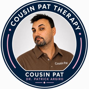 Cousin Pat is Patrick Argiro. Cousin Pat® is the trademarked and protected brand of Patrick Argiro. 