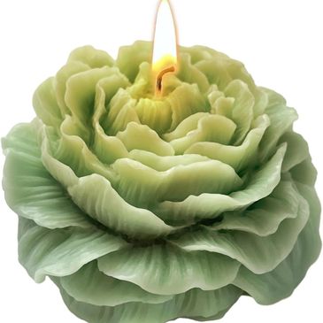 Jasmine candle with soft floral scent for calm, reflection and emotional healing spiritual intention