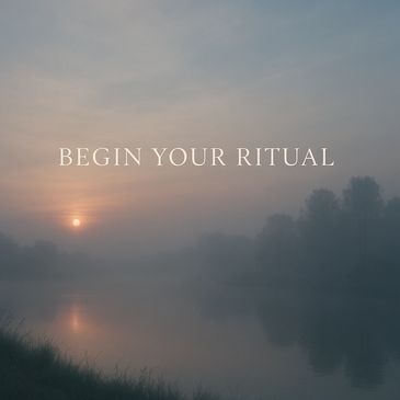 ritual cleansing grounding reflection intention candles incense smudge spiritual meditation renewal