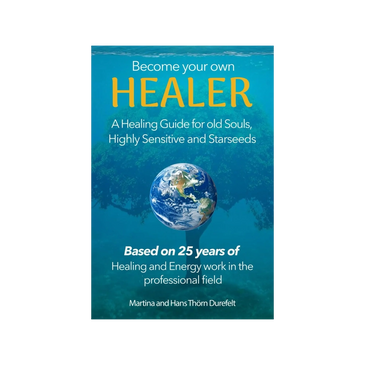 Cover of Become Your Own Healer, spiritual healing and ascension guide with exercises for raising vi