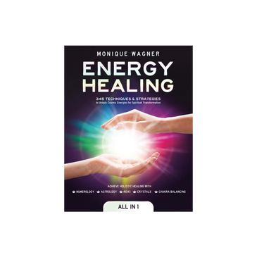 Cover of Energy Healing All in 1, comprehensive guide with 345 energy healing techniques including R