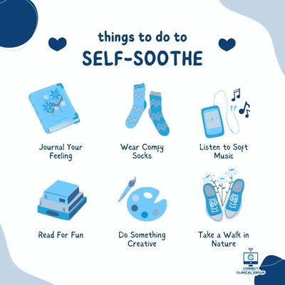 things you can do to self-soothe