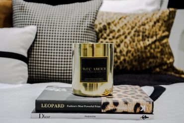Gold Metal Jar