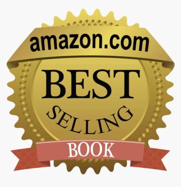 Amazon best selling book badge.