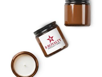 • 100% natural soy wax blend
• 100% cotton wick
• Amber glass jar
• 2 size options 