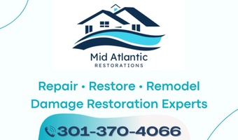 Mid Atlantic Restorations
Water Damage Specialists
301-370-4066