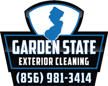 Garden State Exterior Cleaning logo with phone number