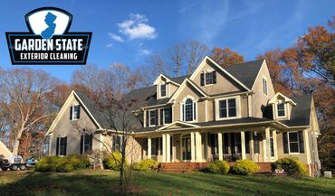 Beautiful house wash completed in Laurel Springs, NJ 