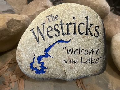 Finished, carved stone. All orders are ready by no later than the next business day or shipped.