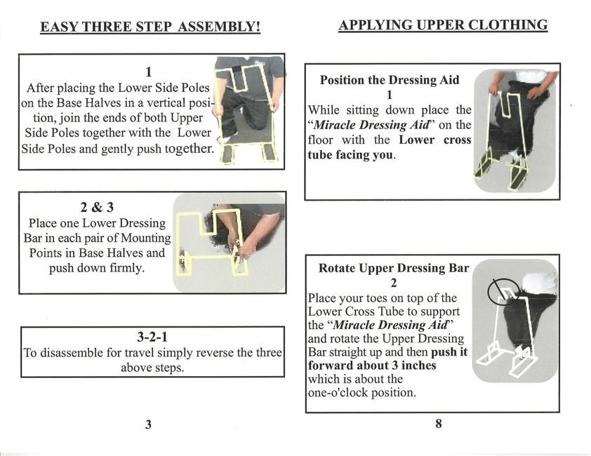Brochure + Miracle Dressing Aid