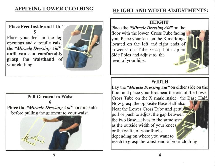 Brochure + Miracle Dressing Aid