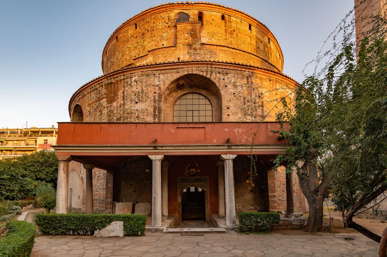 Rotunda Exterior, Thessaloniki, Greece.