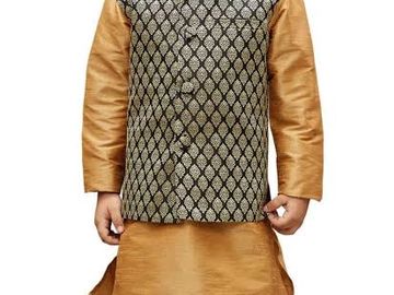 Indian Punjabi Kids Kurta Pajma Wear and Footwear