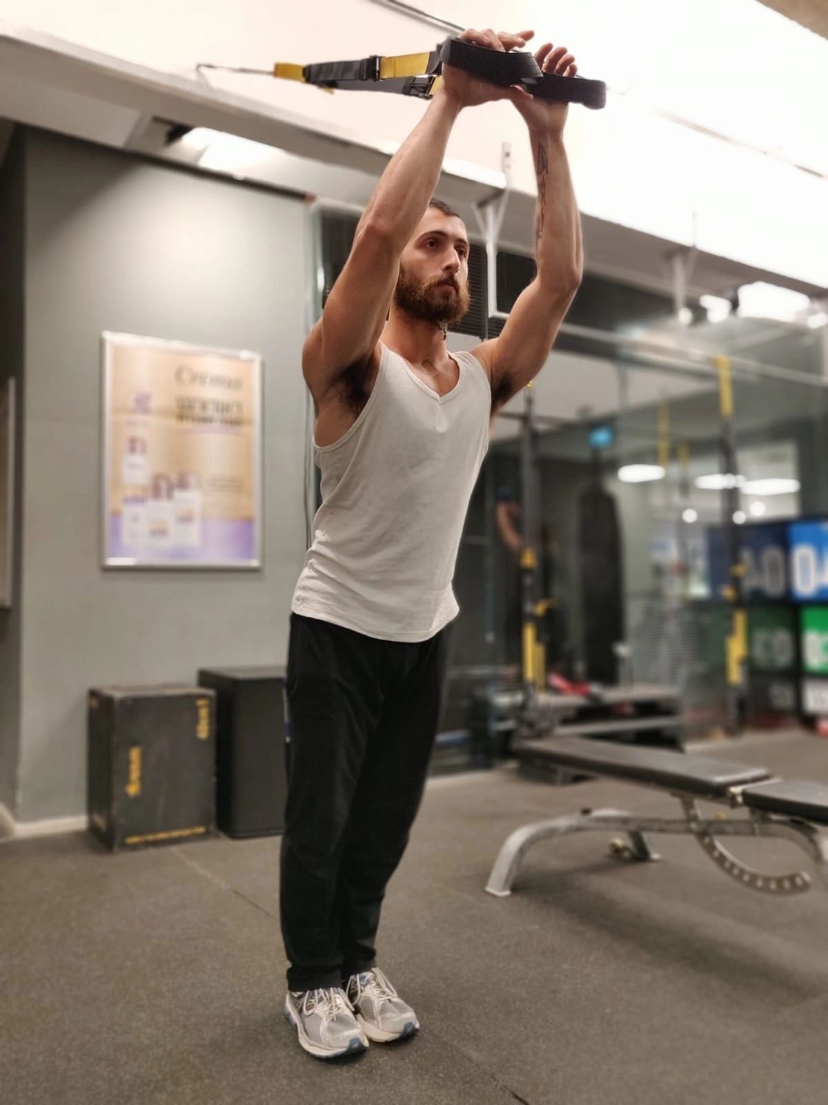 Shoulder PNF Using Suspension Trainers.           Image By: Itay Hazoom