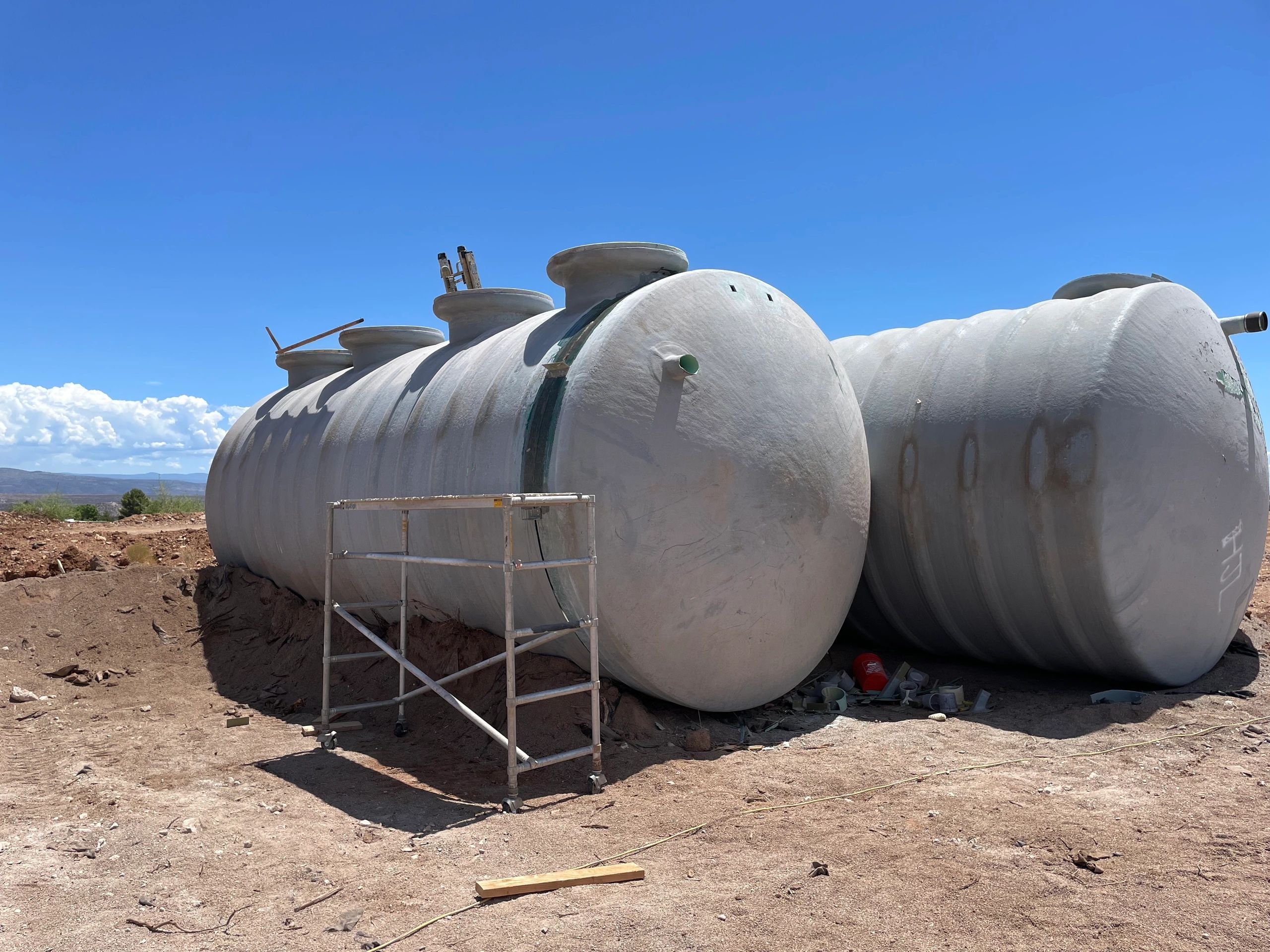 Industrial Fiberglass Tanks