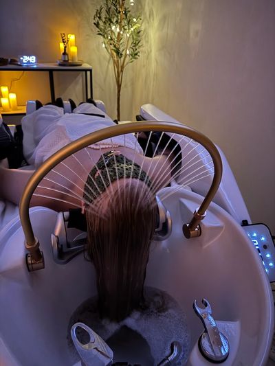 Luxury head spa in Derby, KS — soothing scalp treatments, massage, aromatherapy, and relaxation