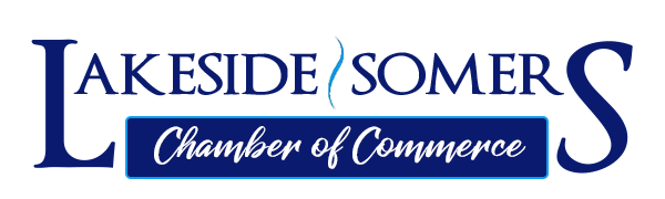 Logo for Lakeside Somers Chamber of Commerce.