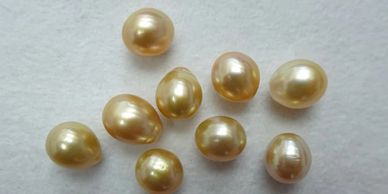 Golden South Sea, excellent luster, perfect for jewelry