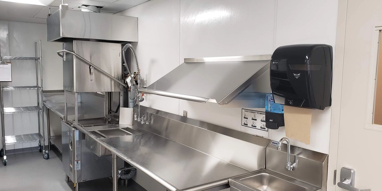 Wall FRP panels installation - Commercial kitchen - Surrey, BC