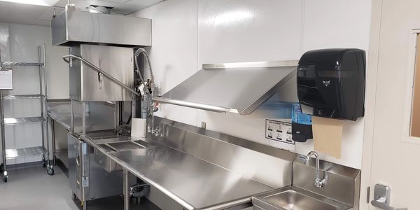 FRP panels - commercial kitchen - Surrey, BC