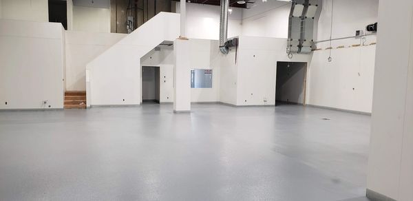 Industrial epoxy flooring - urethane coating - Coquitlam, Vancouver 
