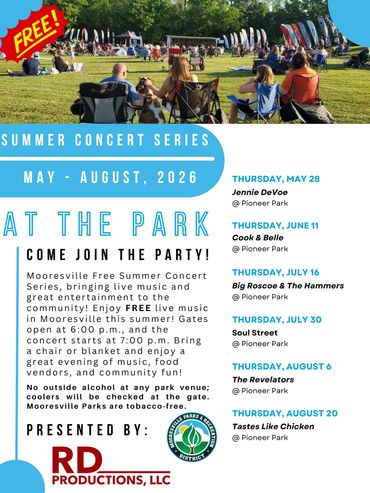 People enjoying a free summer concert in the park with live music and community fun.