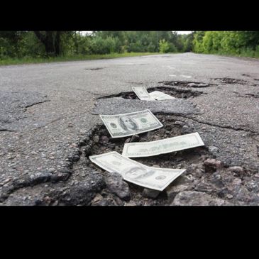 Don't throw your money away on paving projects. 