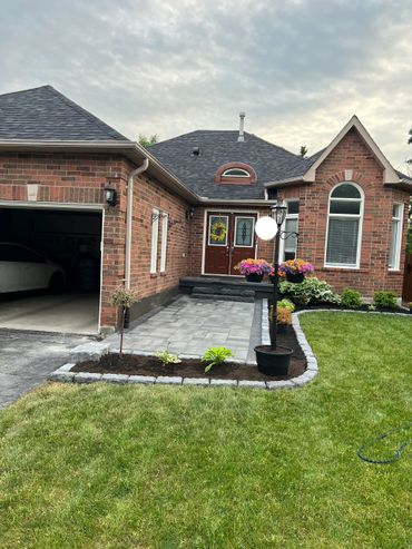 Interlock front entrance 