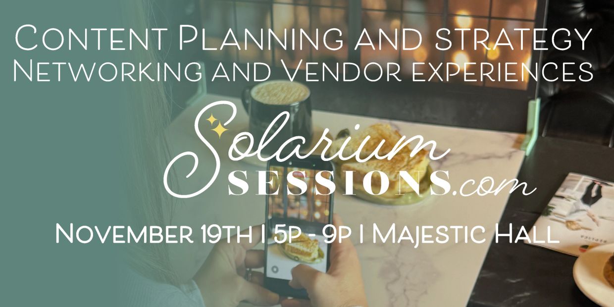 Event for content planning, networking, and vendor experiences.