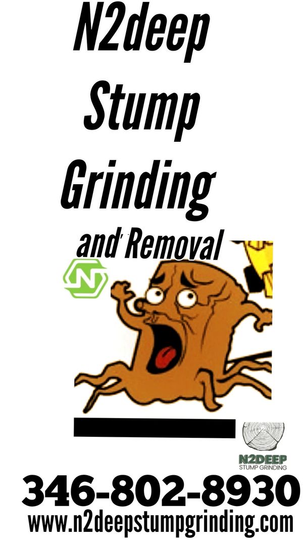 Go with the pros at N2deep Stump Grinding and Removal 