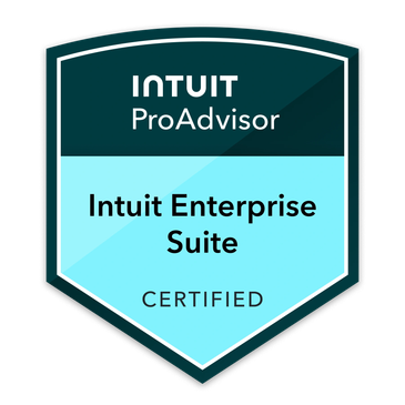 Insignia de certificación de Intuit Enterprise Suite.