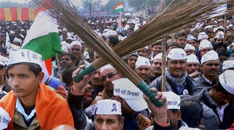 Aam Aadmi Party is making efforts to introduce more participation in governance by referendums to determine the people’s will and mass meetings to resolve their problems.