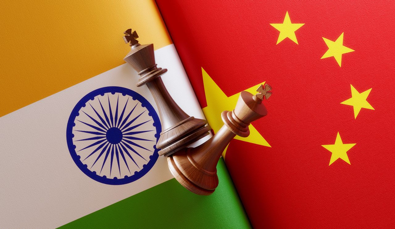 India is caught between the US and China in a geopolitical chess game