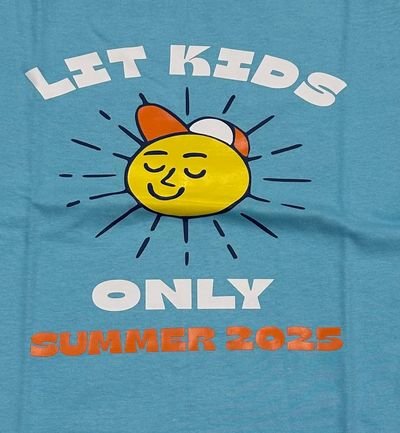 Summer 2025 tee shirts are now available for purchase . 
