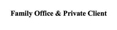 Stone Law

Family Office and Private Client