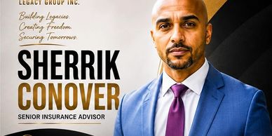 Professional portrait of Sherrik Conover, Senior Insurance Advisor.