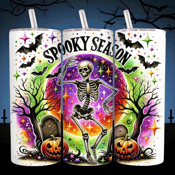 Halloween Designs On Stainless Steel Insulated Travel Mugs And Tumblers  And Coffee Mugs 