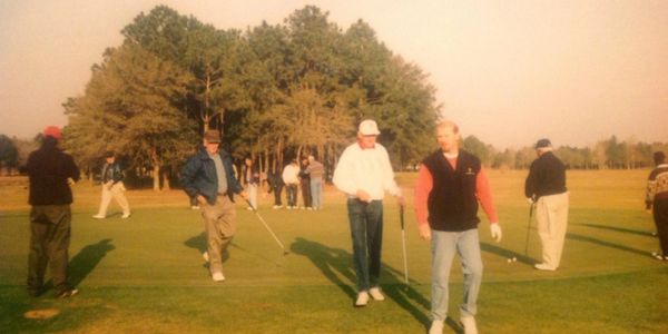 The golf scramble group