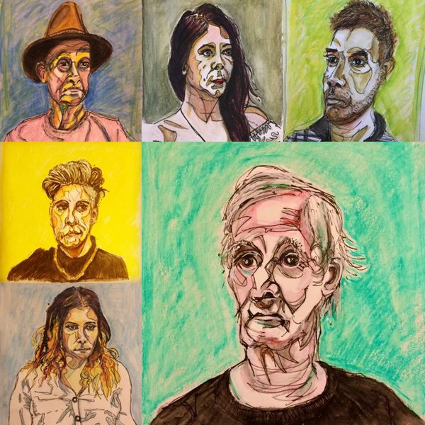 Portraits - miniature sketches 7