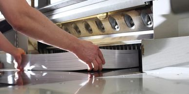 Precision paper and board conversion process for sustainable packaging production.
