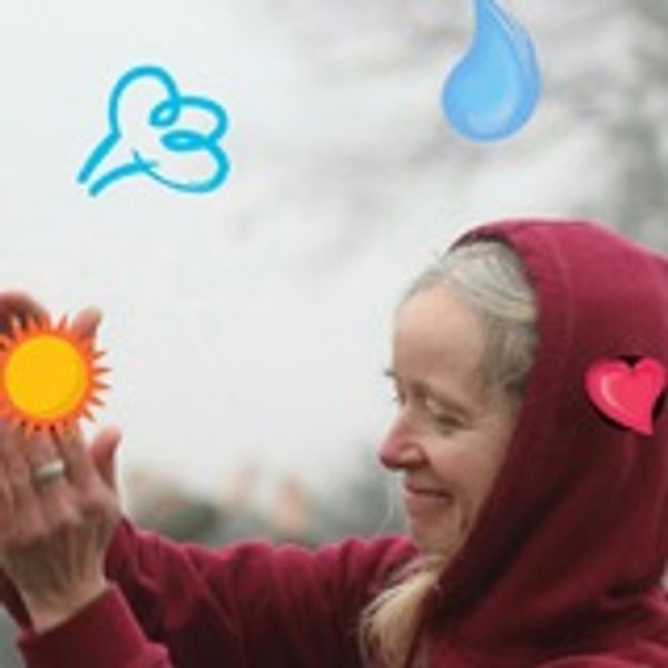 Working holistically with the five elements of air, fire, ether, earth and water in nature.