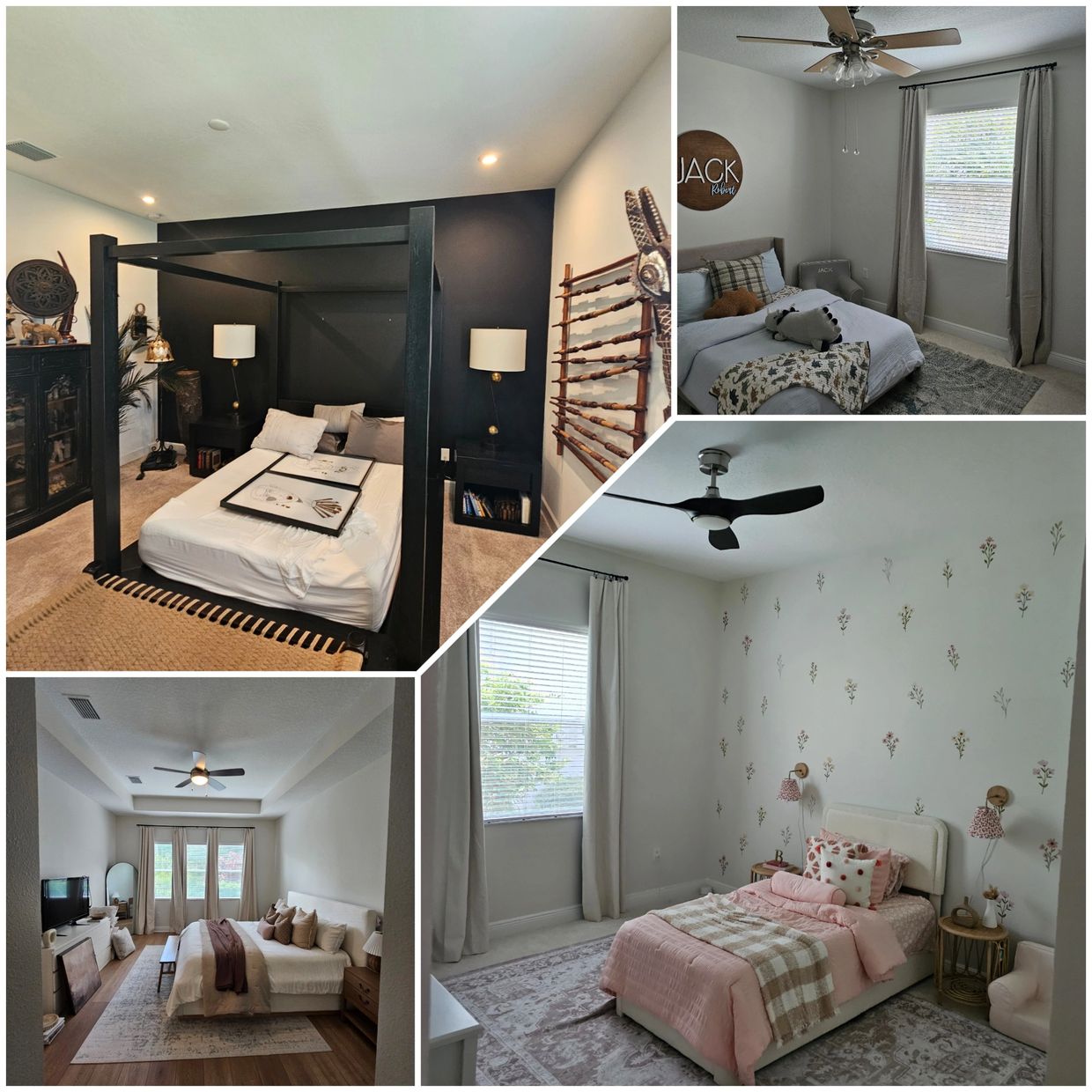 Different rooms from different homes we've done throughout Wesley Chapel, Tampa and surrounding areas. 