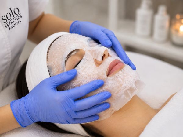 Skin rejuvenation Carboxy treatment at Solo Esthetics and Skin Spa in Sterling, VA