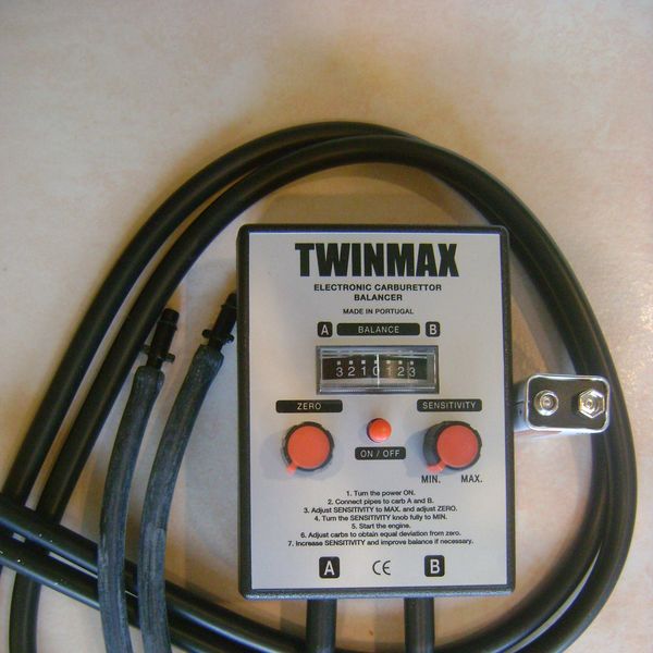 TWINMAX Carb Balancer, Carb Synchronization, Carb Balancer, Twinmax