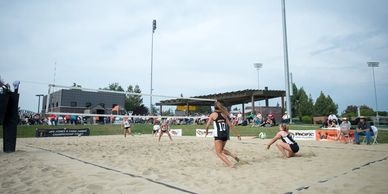 Sand Volleyball Courts require periodic sand grooming.  Our sand cleaning tools make this easier.