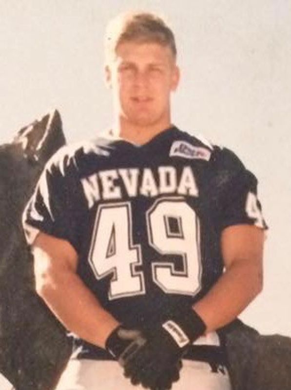 My college football days at University of Nevada