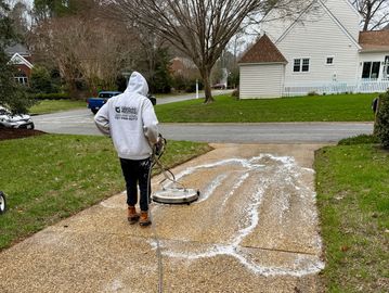 Driveway Pressure Washing