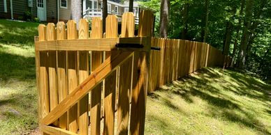 Fence Staining
