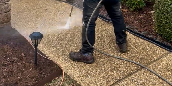 Walkway Pressure Washing