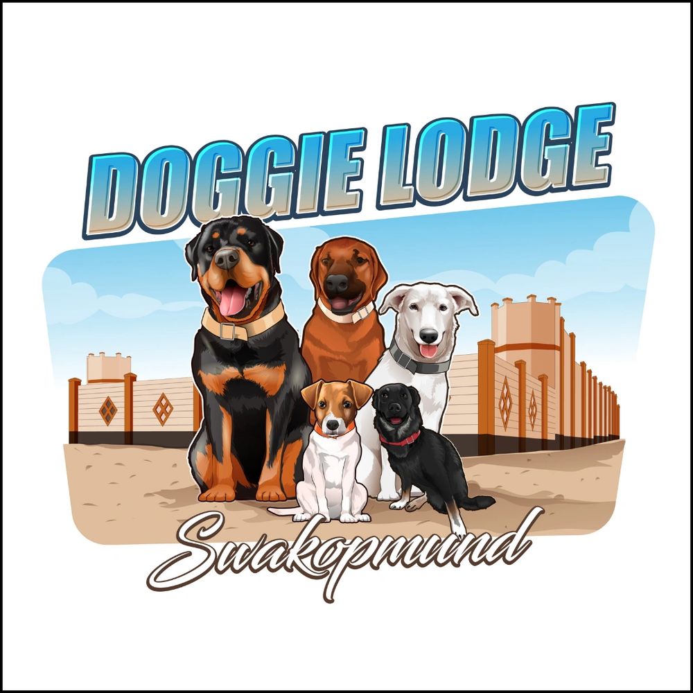 Dog at boarding